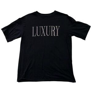 Organic Generation Luxury Tunic Top - Small, Black